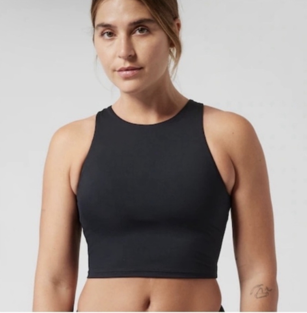 Athleta  Conscious Crop Bikini Top (D-DD)